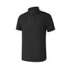 Fila Athletics Tennis Series Casual Basic Tennis Knit Polo Shirt Men Tops Deep-Black A11M513106F-BK