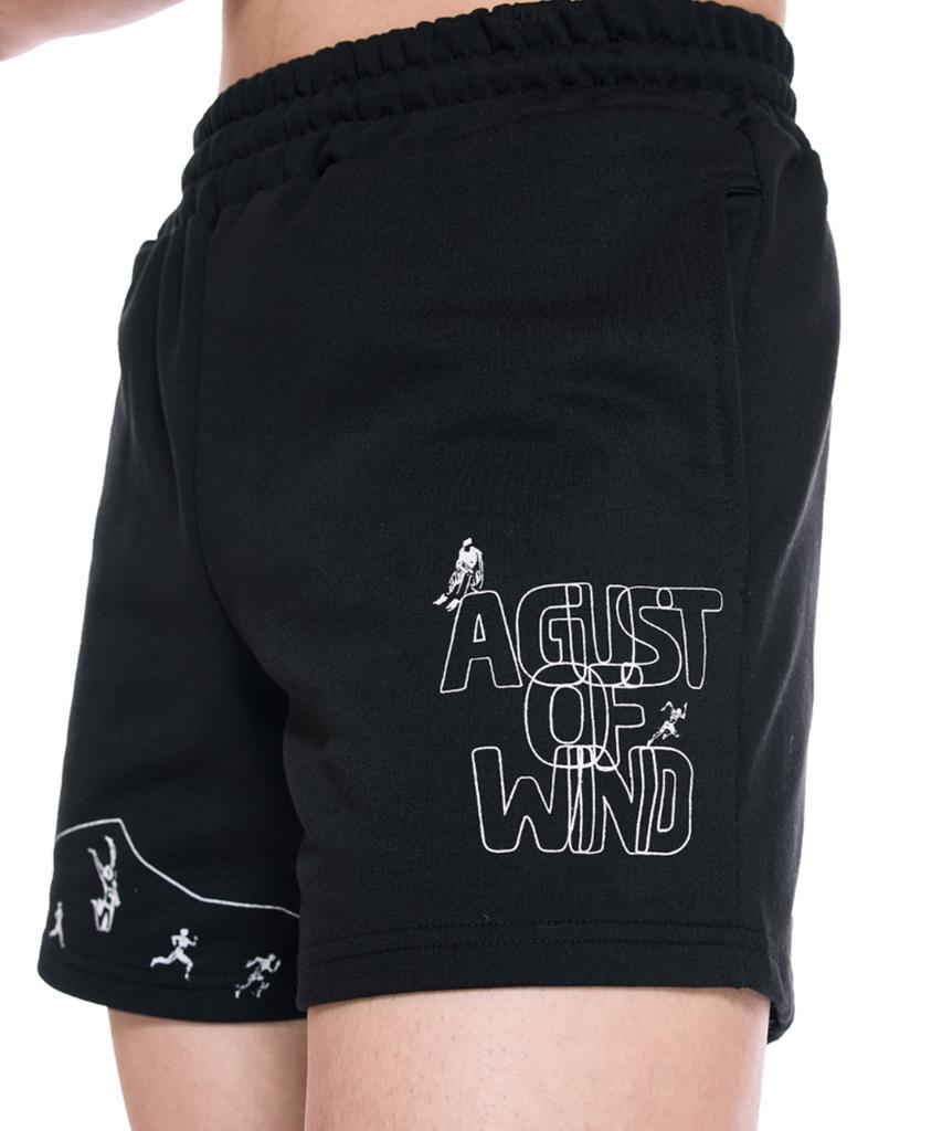 AGOW Family Cotton Pants Black