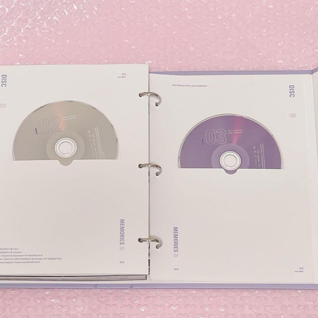 [USED] BTS MEMORIES 2018 DVD with Hoseok trading card