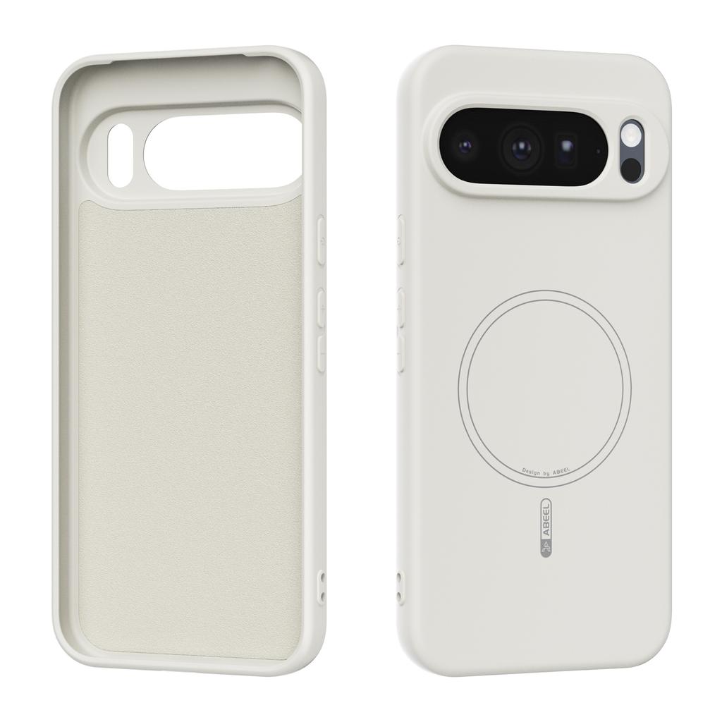 Liquid Silicone Phone Case For Google Pixel11 10 9 Pro XL 11 Pro 10A 9A 5G Magnetic For MagSafe Protect Cover Shockproof Bumper