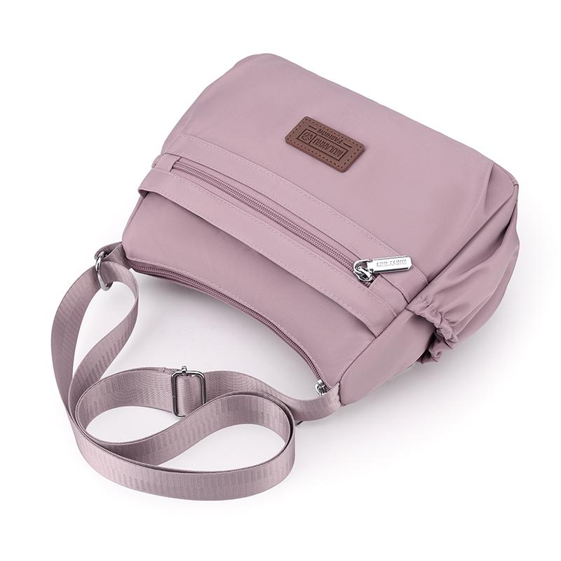 Malá čtvercová taška Mateřská taška Dámská taška Vícevrstvá Lehká Velkokapacitní Taška přes rameno a crossbody