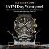 POEDAGAR Luxury Men Watch Stainless Steel Quartz Fashion Man Wristwatch Waterproof Luminous Date Chronograph Sport Men's Watches