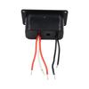 12V Toggle Switches Panel for Yacht Campers Truck Boat 3 Way Fused Marine Bilge Pump Switches Panel with LED Indicator