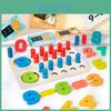 Kids Educational Wooden Puzzle With Number Breakdown And Pairing For Early Math Development