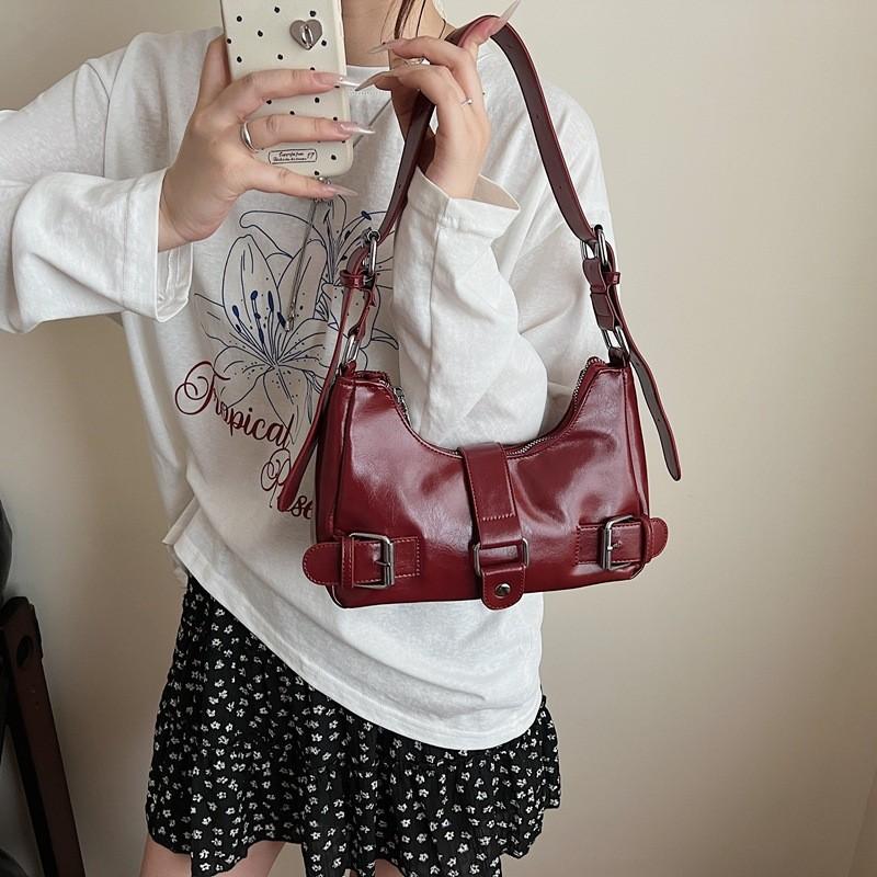IELGY Ladies Messenger Bag Underarm Motorcycle Bag