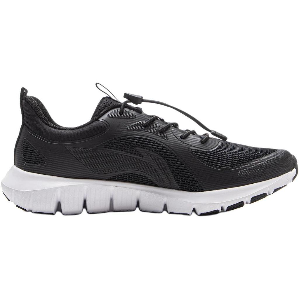 Li Ning Kids Comfortable Versatile Durable Low-Top Running Shoes Kids Running Shoes Black YKFV149-3