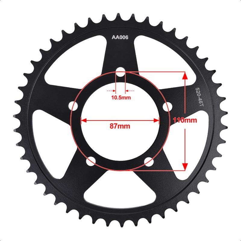 520-14T 520 46T Front Sprocket Gear Wheel for Suzuki SFV650 AZ Gladius 2013 SFV650 K9 -2015 SV650 L9,M0-M4 -2024 SV 650