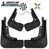 Parafanghi Neri per Lexus RX RX350 RX350H RX500H Sport -2025 Paraspruzzi Parafanghi