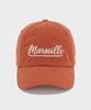 KULTE Vintage Tail Peach Washing Cap D.Orange