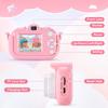 Kids Camera Toys for 3-8 Year Old Girls and Boys, Children Digital Camera with Cute Soft Silicone Case, 1080P Video Camcorder Present with 32GB SD