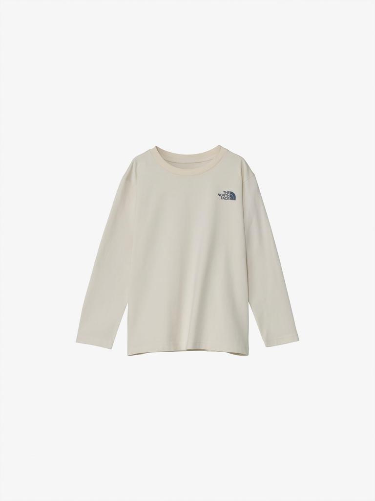 The North Face Long Sleeve Graphic White Size 160 Tee, Swan,