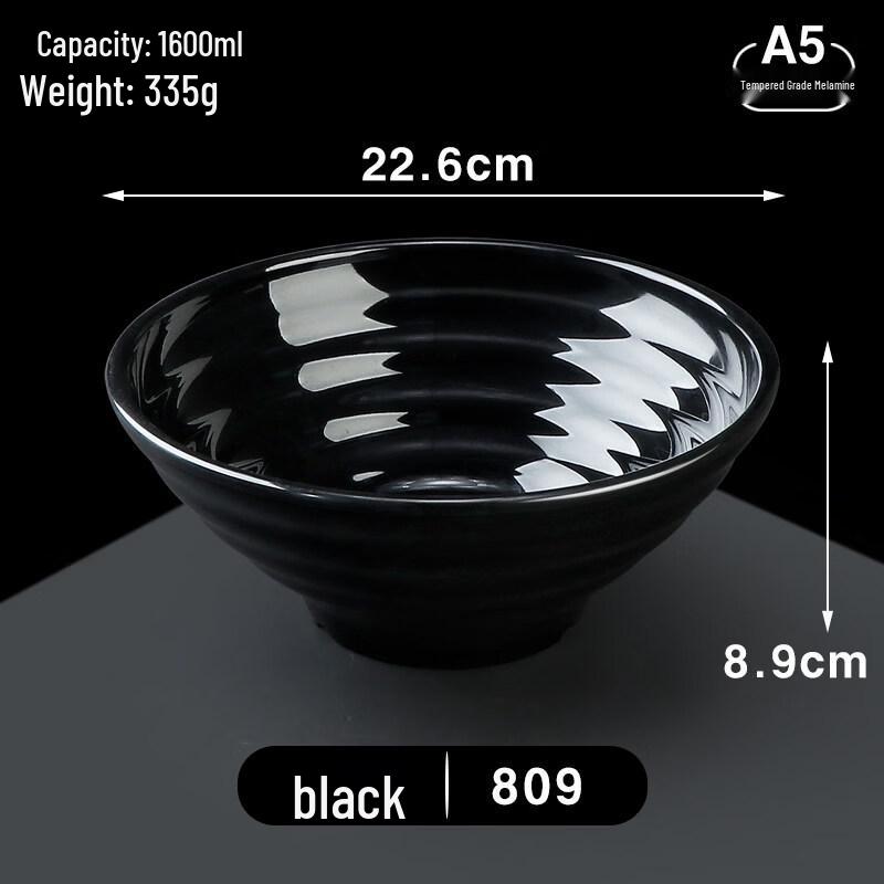 A5 Melamine 9-inch Soup & Ramen Bowl Set (Pack of 10)