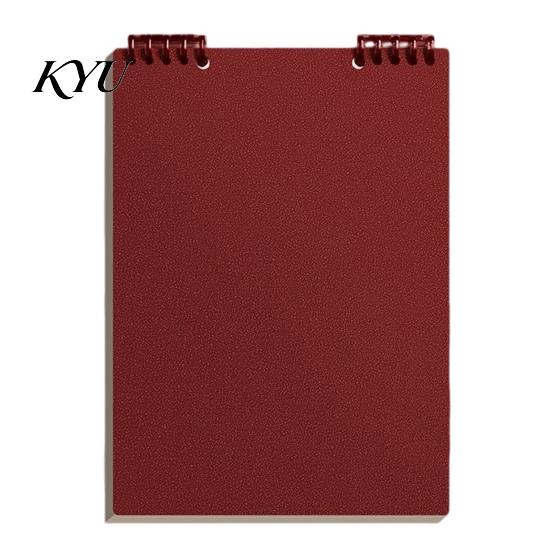 Student Study Supplies Top Bound Spiral Notebook, Premium Anti-bleed Paper Diary Book, White Notepad Portable A5 for Office School And Planning