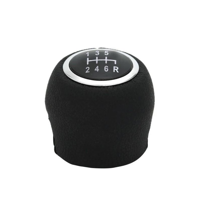 

New 5 / 6 Speed Gear Shift Knob Shifer Lever Change Head For Fiat Grande Punto 2006-2012 Linea 2007-2015 6 Speed Black