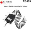 1PCS RS485 Multi-Channel Temperature Acquisition Module Digital Sensor with DS18B20 Probe Transmitter