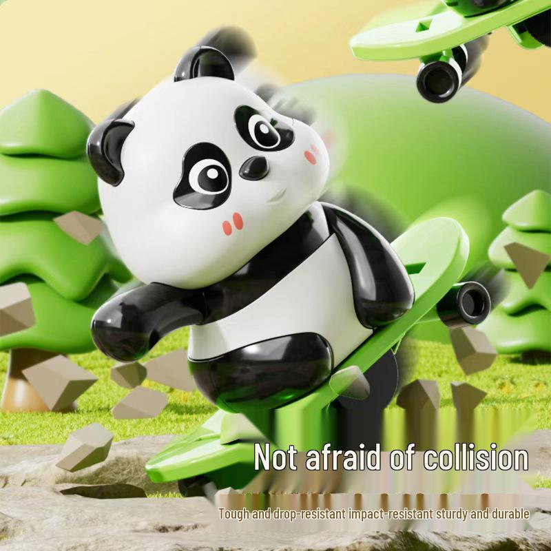 Hula Hoop Panda Wind-up Toy - Children's Birthday Gift Series
