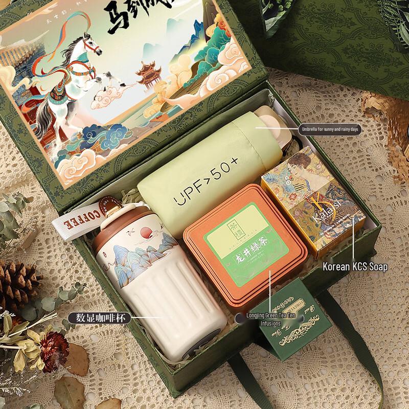 

Corporate Wellness Gift Set with Digital Coffee Mug