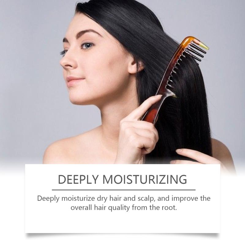 Jojoba Oil Hair Serum Nourishing Hair For Frizzy Dry Hair Hydration And Smoothing At Home Care
