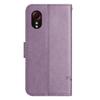 For Samsung Galaxy Xcover7 Cell Phone Case Drop Resistant Imprinted PU Leather Wallet Cover