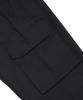 STIGMA 10S Twill Cotton Wide Parachute Pants Black