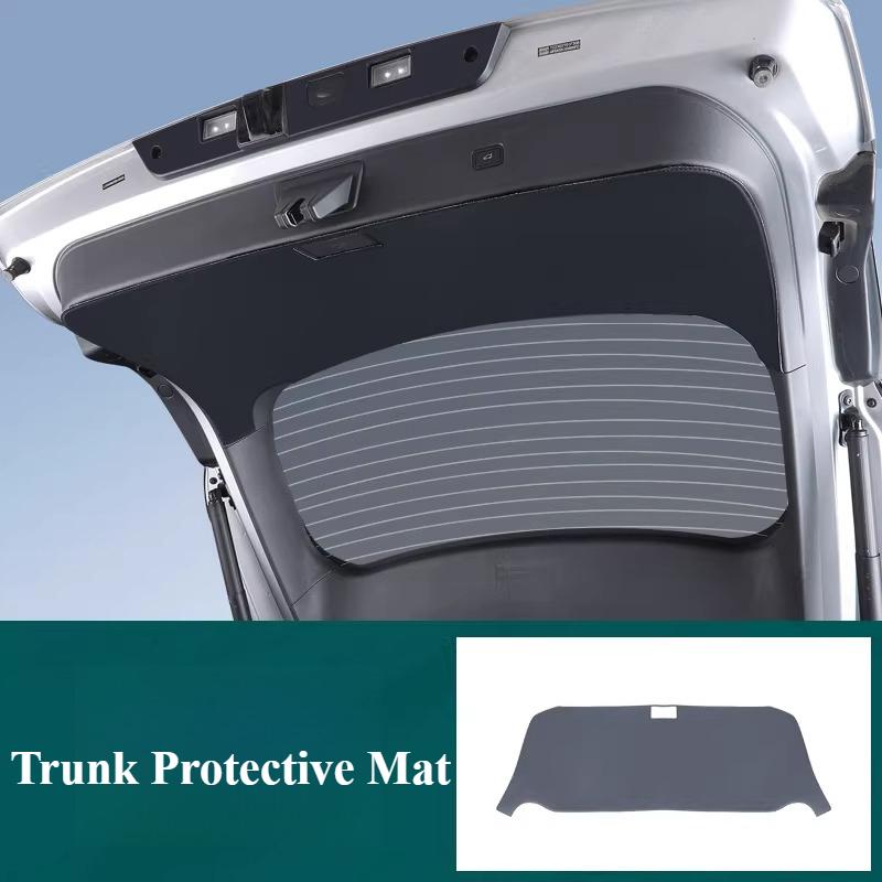 For XPENG G7 Trunk Protection Sticker Tailbox Door Anti-collision Protection Pad Trunk Tailgate Mat Car Interior Accessories