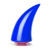 1Pc Motorcycle Helmet Ox Horn Cool Devil Suction Decor Cup Headwear Accessory