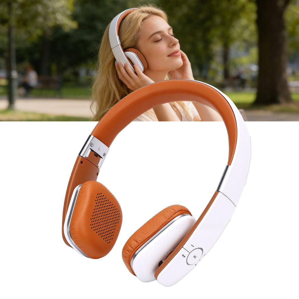 Wireless Hea hone Foldable Lightweight Headset Comfortable Headset