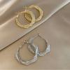Creative and Fashionable New Earrings Niche Design Sense. Wrapped Earrings, Elegant and Personalized Earrings, Holiday