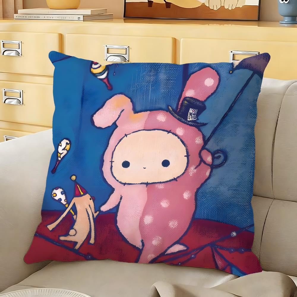 

SSentimental CCircus Cute Cushion Cover Soft Durable Reversible Pillow Cover Home Car MultiScene Daily Comfort Pillowcase 30X30cm