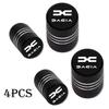 For Dacia Duster Logan Sandero Lodgy Dokker Stepway Mcv 2 Solenza La 4Pcs Metal Car Tire Valve Caps Wheel Dust Cover Accessories Stem Caps1