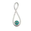 Rare Blue Copper Turquoise Gemstone 925 Sterling Silver Jewelry Pendant 1.66" PP-20-34