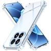 Funda Transparente de TPU para Xiaomi 17T Pro Mi 17T 5G Funda Protectora Esquinas Reforzadas Parachoques Antigolpes Coque Fundas