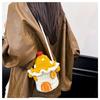 Cute Woolen Girl Bag With Phone Pocket For Daily Use And Street Style Fashion
