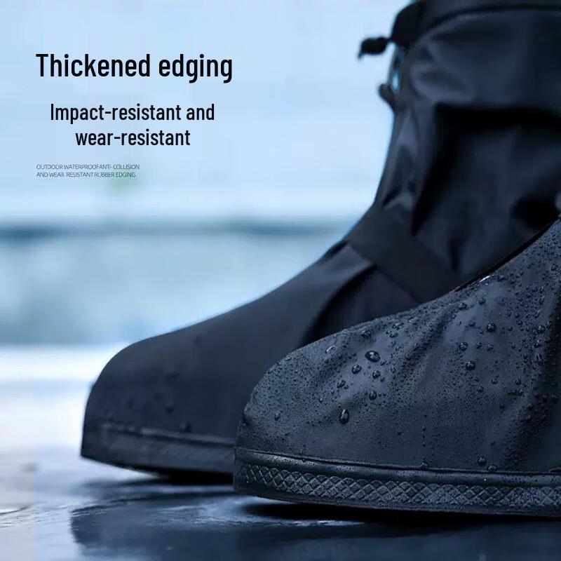 JAJALIN Waterproof Non-slip Reusable Shoe Covers