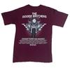 NewTHE DOOBIE BROTHERS 2008 M CONCERT TEE TShirt Medium 2 Side Motorcycle Unisex T-Shirt
