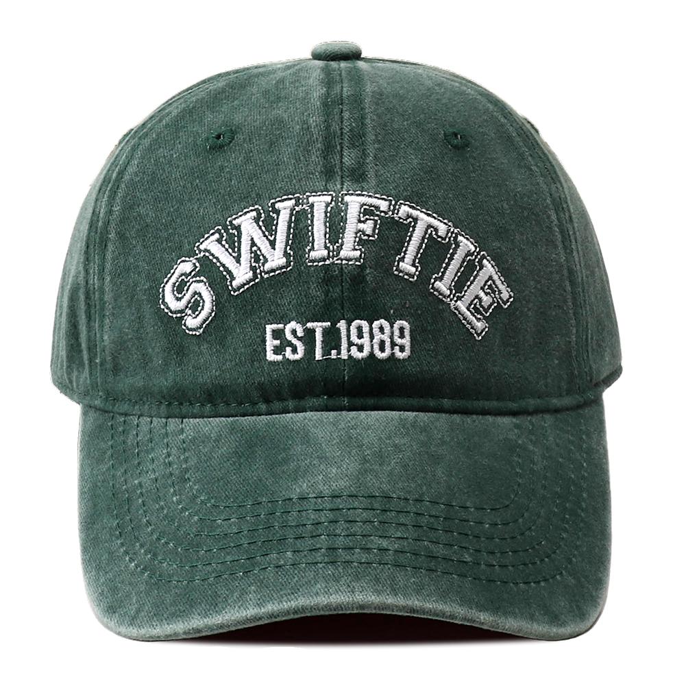 High Quality Swiftie 1989 Embroidery Baseball Caps For Men Women Adjustable Fashion Vintage Washed Taylor Fan Cotton Dad Hats