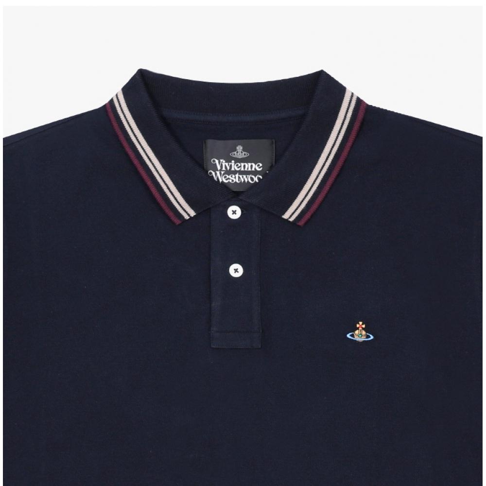 Vivienne WeStwood Men S claSSic Polo Shirt Orb Logo 2h01000u J00au K410