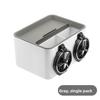 Minimalist Creative Foldable Car Cup Holder with Multi-Functional Tissue Box and Armrest Storage Box