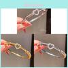 Luxury Heart Pendant Bracelet With Zircon Embellishments In Gold Finish For Spring 2026 Fashion