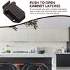 5Pcs Push To Open Latch for Cabinet Door Self-Locking Rebound Mechanism Suitable Kitchen Bedroom Cupboard Without Handles