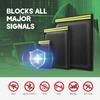 3PCS Signal Blocker Faraday Bag RFID Faraday Pouch with Reflective Strip Anti-Tracking Signal Blocker Faraday Bag for Keys Phone