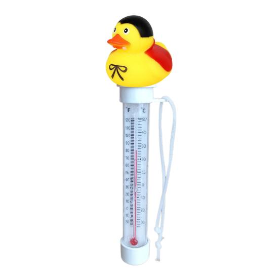 Floating Pool Thermometer Easy To Read Duck Design Water Thermometer for Outdoor Indoor Swimming Pools Spas Hot Tubs Aquariums