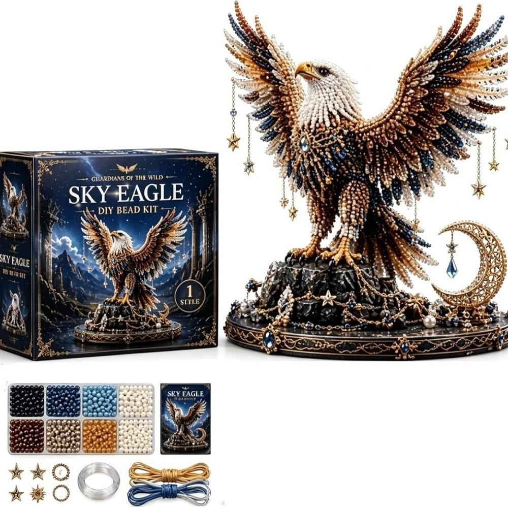 3D Design DIY Beadwork Craft Kit Animal Shape Animal Bead Set  Home Decor