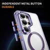 HD Clear Anti-yellowing Alloy Lens Shockproof Case For Samsung Galaxy S26 Ultra S25 S24 S23 Plus For Magsafe Charge Phone Cover