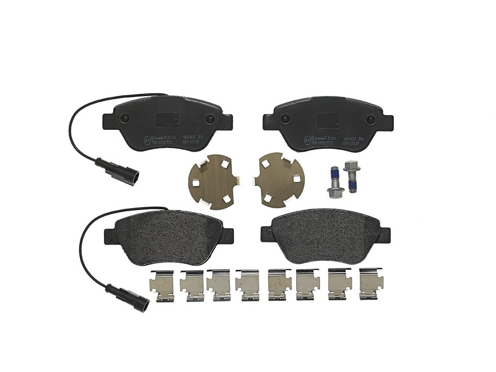 Destička pro dovážené vozy Produkt P23141 BREMBO/černé číslo