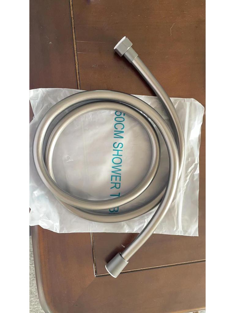 Square Handheld Pressurized Rain Shower Head for Bathroom