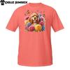 Floral Cocker Spaniel T-Shirt – Happy Puppy with Butterflies and Blooms Design