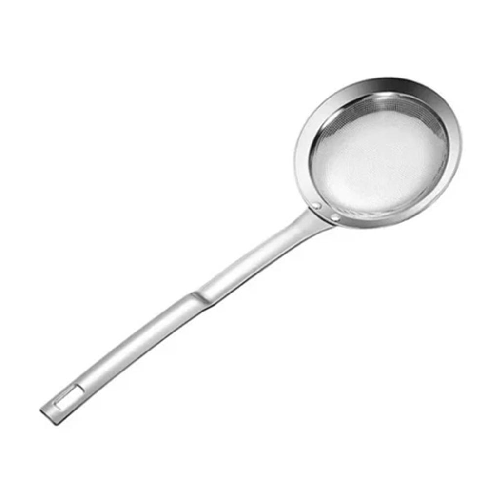 

Фильтр из нержавеющей стали 304 с мелкой сеткой, сито, фильтр для сока, яиц, дуршлаг, фильтр для кофе, чая, овощей, продуктов питания, кухонных принадлежностей 27x9CM светло-серый