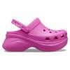 Crocs Bae Clog EVA Thick Sole Comfortable Non-Slip Clogs Women clogs Rose-Red 206302-6UB