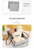 Large Felt Diaper Storage Tote Bag
